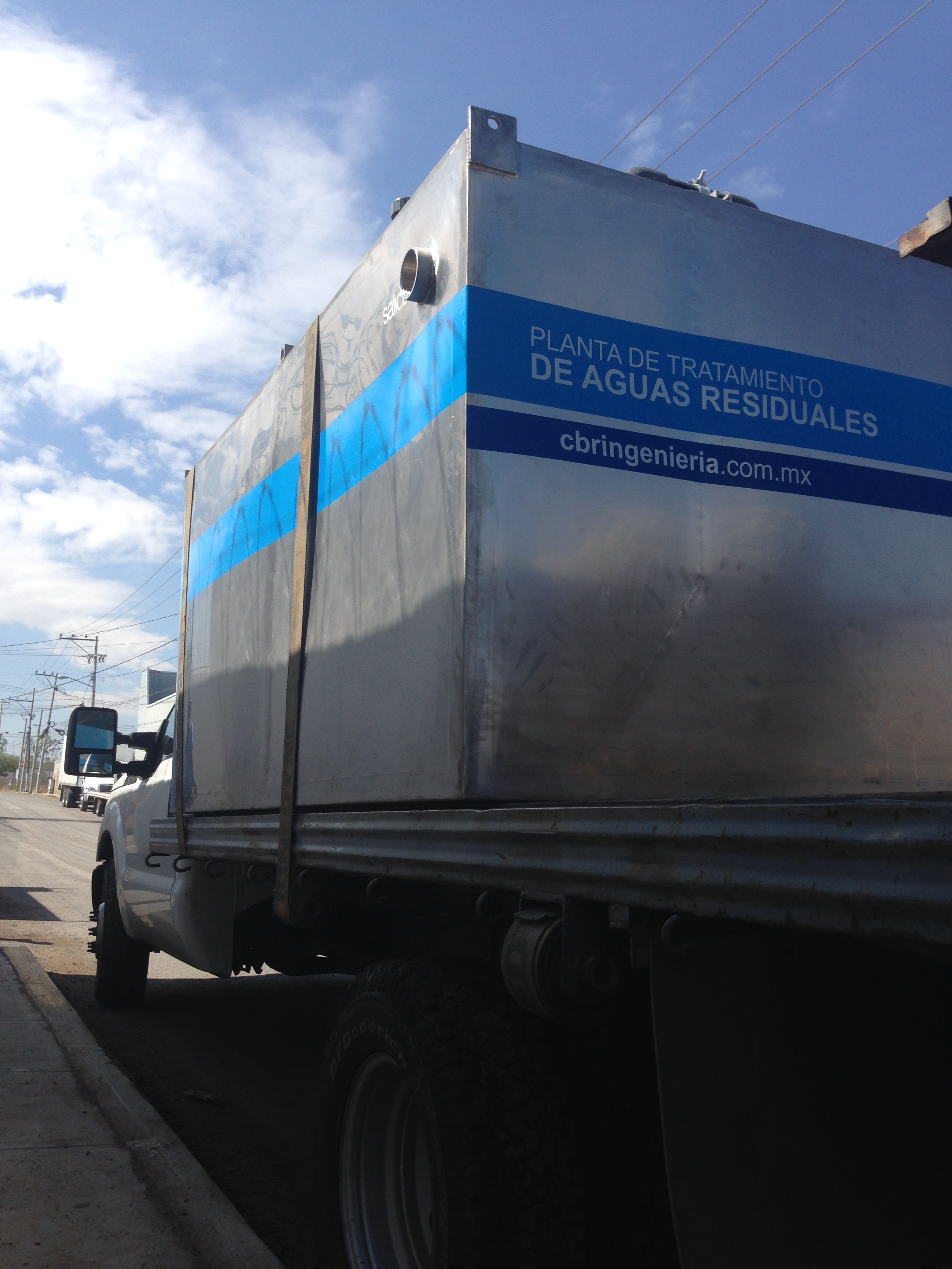 Planta de tratamiento portátil